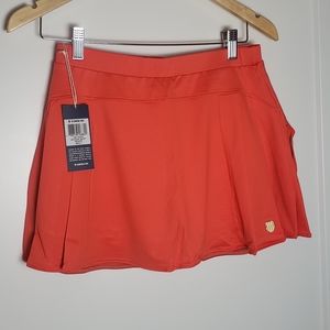 K-Swiss Adcourt Skirt Orange Small
